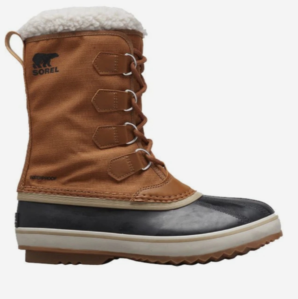 Sorel Waterproof Tan and Black Boots